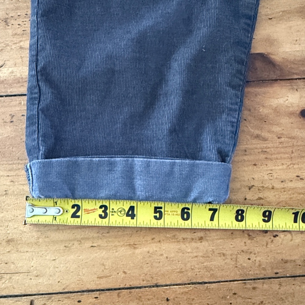 AERIE Corduroy overalls size S charcoal grey color - Picture 10 of 10